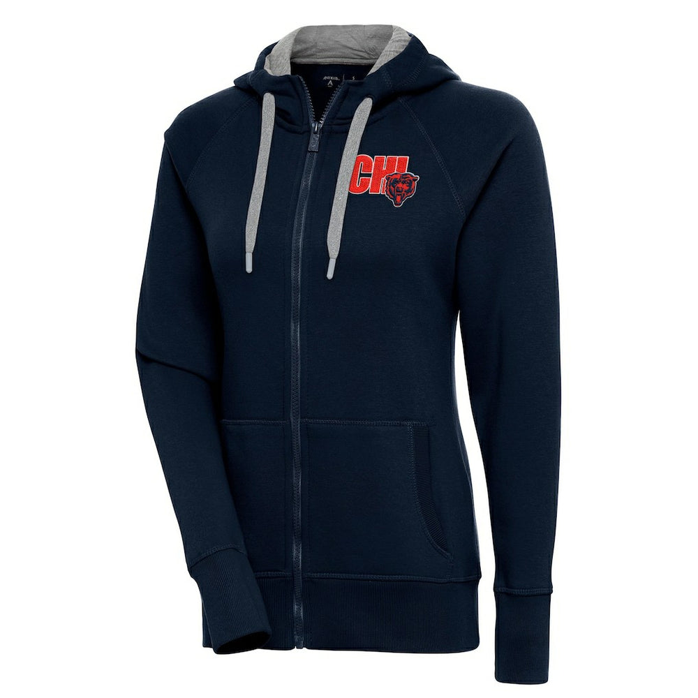 Antigua Women's Victory Full-Zip Hoodie - Chicago Bears