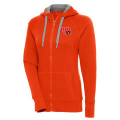 Antigua Women's Victory Full-Zip Hoodie - Cincinnati Bengals