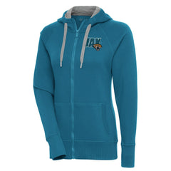 Antigua Women's Victory Full-Zip Hoodie - Jacksonville Jaguars