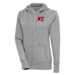 Antigua Women's Victory Full-Zip Hoodie - Kansas City Chiefs