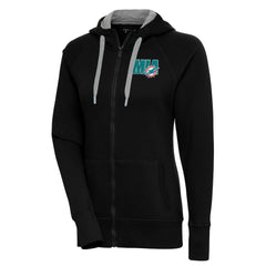 Antigua Women's Victory Full-Zip Hoodie - Miami Dolphins