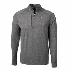 Cutter & Buck Big & Tall Adapt Eco Knit Quarter-Zip Pullover Top - Green Bay Packers