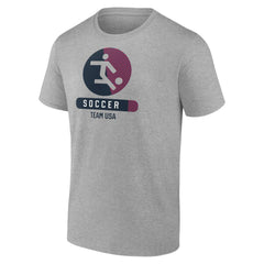 US Soccer Radiating Victory T-Shirt - Heather Gray