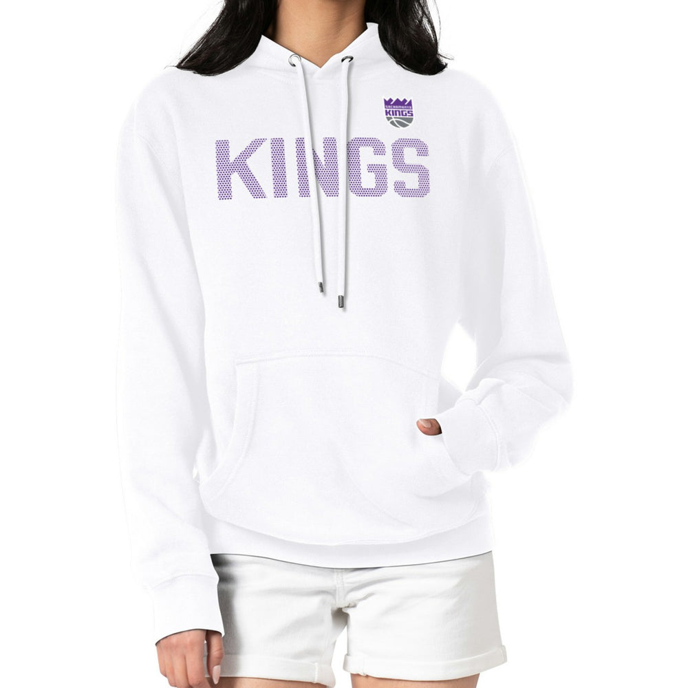 NBA Sacramento Kings G-III 4Her by Carl Banks Women's Dot Print Pullover Hoodie