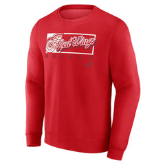 NHL Red Detroit Red Wings Fanatics Focus Fleece Pullover Sweatshirt