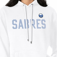 NHL White Buffalo Sabres G-III 4Her by Carl Banks Women's Dot Print Pullover Hoodie