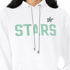 NHL White Dallas Stars G-III 4Her by Carl Banks Women's Dot Print Pullover Hoodie
