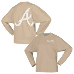 MLB Atlanta Braves Fanatics Women's Branded Fleece Pullover Sweatshirt