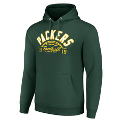 Starter Unisex Half Ball Team Fleece Pullover Hoodie - Green Bay Packers