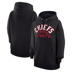 Starter Unisex Half Ball Team Fleece Pullover Hoodie - Kansas City Chiefs