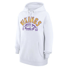 Starter Unisex Half Ball Team Fleece Pullover Hoodie - Minnesota Vikings