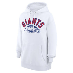 Starter Unisex Half Ball Team Fleece Pullover Hoodie - New York Giants