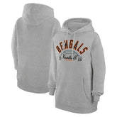 Starter Unisex Half Ball Team Fleece Pullover Hoodie - Cincinnati Bengals