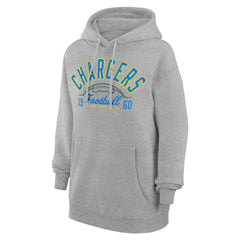 Starter Unisex Half Ball Team Fleece Pullover Hoodie - Los Angeles Chargers