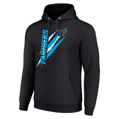 Starter Unisex Color Scratch Fleece Pullover Hoodie - Carolina Panthers
