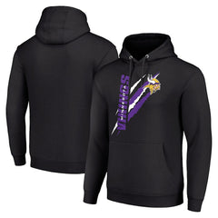 Starter Unisex Color Scratch Fleece Pullover Hoodie - Minnesota Vikings