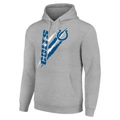 Starter Unisex Color Scratch Fleece Pullover Hoodie - Indianapolis Colts
