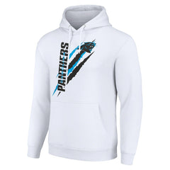 Starter Unisex Color Scratch Fleece Pullover Hoodie - Carolina Panthers