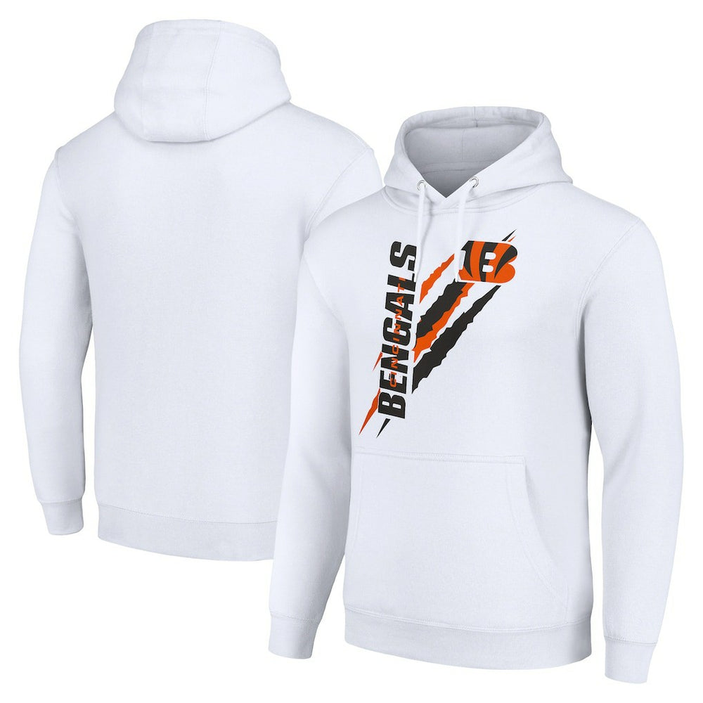 Starter Unisex Color Scratch Fleece Pullover Hoodie - Cincinnati Bengals