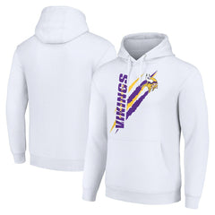 Starter Unisex Color Scratch Fleece Pullover Hoodie - Minnesota Vikings