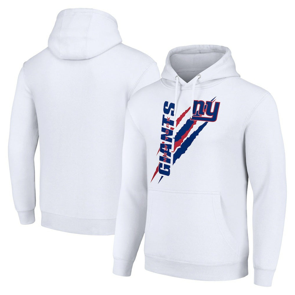 Starter Unisex Color Scratch Fleece Pullover Hoodie - New York Giants