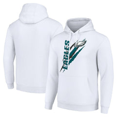Starter Unisex Color Scratch Fleece Pullover Hoodie - Philadelphia Eagles