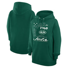 Starter Unisex Arch Team Fleece Pullover Hoodie - New York Jets