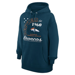 Starter Unisex Arch Team Fleece Pullover Hoodie - Denver Broncos