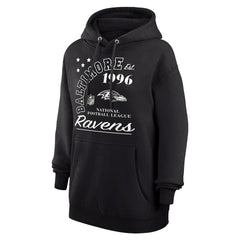 Starter Unisex Arch Team Fleece Pullover Hoodie - Baltimore Ravens