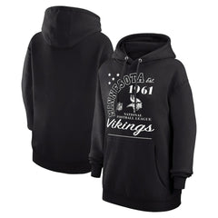Starter Unisex Arch Team Fleece Pullover Hoodie - Minnesota Vikings