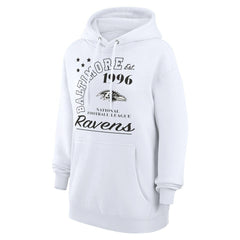 Starter Unisex Arch Team Fleece Pullover Hoodie - Baltimore Ravens