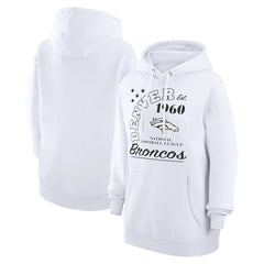 Starter Unisex Arch Team Fleece Pullover Hoodie - Denver Broncos