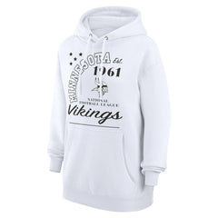 Starter Unisex Arch Team Fleece Pullover Hoodie - Minnesota Vikings
