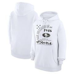 Starter Unisex Arch Team Fleece Pullover Hoodie - San Francisco 49ers