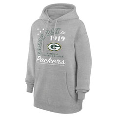 Starter Unisex Arch Team Fleece Pullover Hoodie - Green Bay Packers