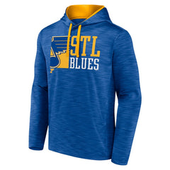 NHL Blue St. Louis Blues Fanatics Never Quit Pullover Hoodie