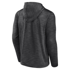NHL Charcoal San Jose Sharks Fanatics Never Quit Pullover Hoodie