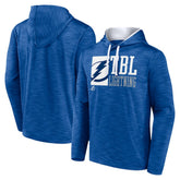 NHL Blue Tampa Bay Lightning Fanatics Never Quit Pullover Hoodie