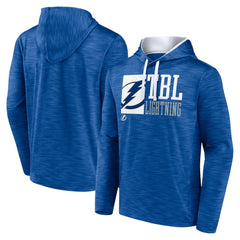NHL Blue Tampa Bay Lightning Fanatics Never Quit Pullover Hoodie