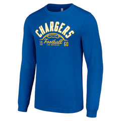 Starter Half Ball Team Long Sleeve T-Shirt - Los Angeles Chargers