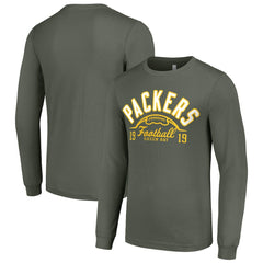 Starter Half Ball Team Long Sleeve T-Shirt - Green Bay Packers