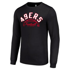 Starter Half Ball Team Long Sleeve T-Shirt - San Francisco 49ers