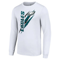 Starter Color Scratch Long Sleeve T-Shirt - Philadelphia Eagles