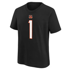 Ja'Marr Chase Preschool Player Name & Number T-Shirt - Cincinnati Bengals