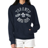 NHL Navy Toronto Maple Leafs G-III 4Her by Carl Banks Women's City Graphic Fleece Pullover Hoodie