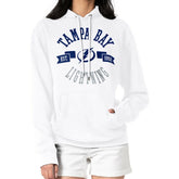 NHL White Tampa Bay Lightning G-III 4Her by Carl Banks Women's City Graphic Fleece Pullover Hoodie