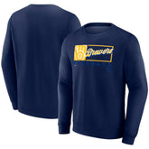 MLB Milwaukee Brewers Fanatics Focus Fleece Pullover Sweatshirt