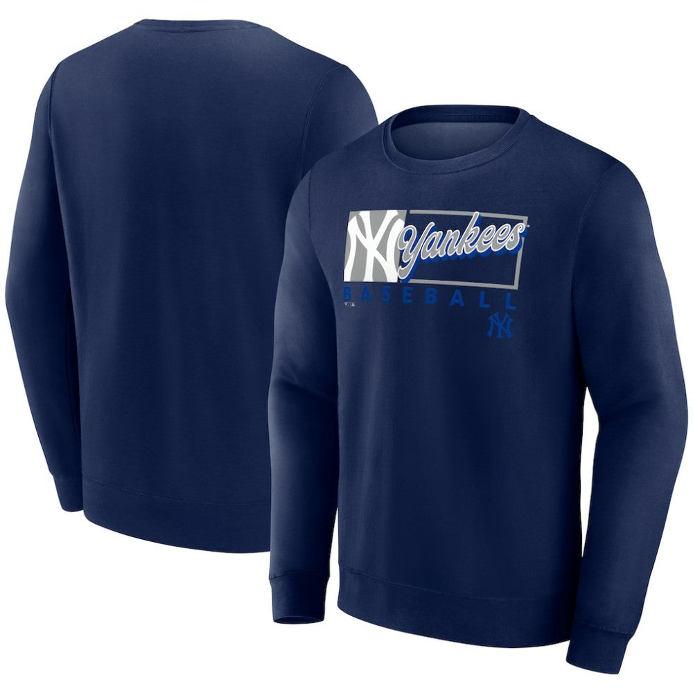 MLB New York Yankees Fanatics Focus Fleece Pullover Sweatshirt