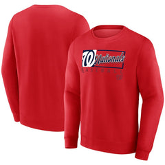 MLB Washington Nationals Fanatics Focus Fleece Pullover Sweatshirt