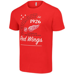 NHL Red Detroit Red Wings Starter Arch City Team Graphic T-Shirt